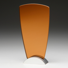 The Copper Endevour Glass Plaque